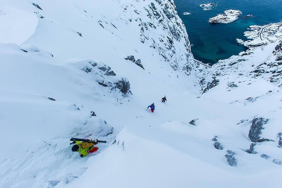 Lofoten Day Ski Touring And Sailing Tour Day Trip Certified Leader