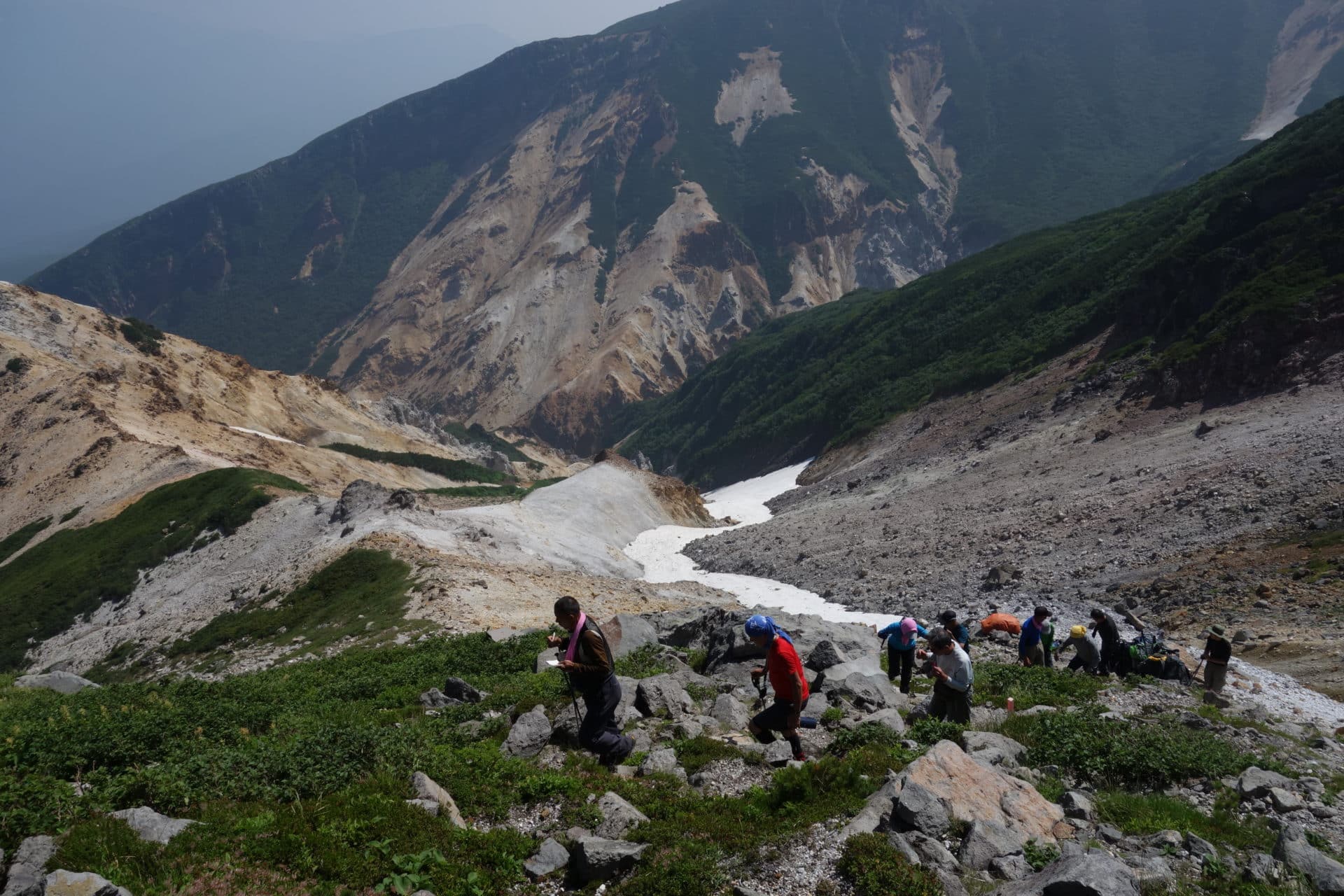 Hiking Shiretoko National Park, Hokkaido. 4-day trip. Certified guide