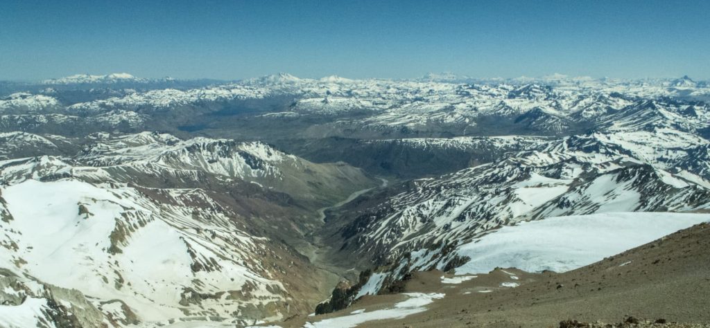 The view from Domuyo summit