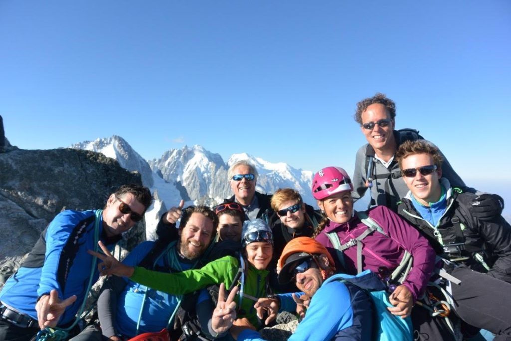 Father and Son Aiguille du Tour