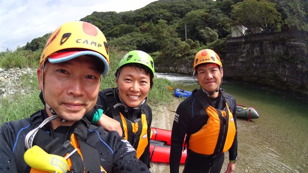 Packrafting in Minakami