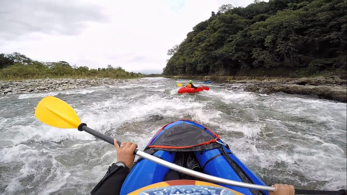 Packrafting in Minakami