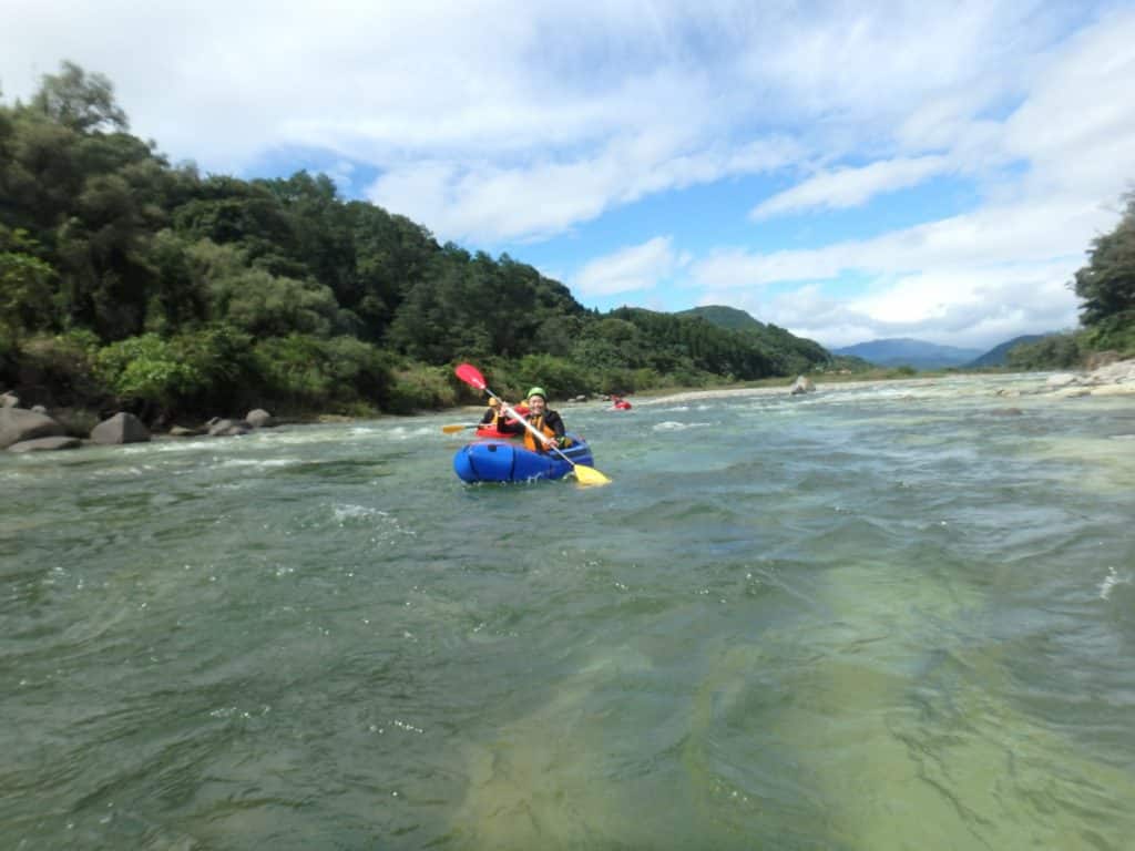 Packrafting in Minakami