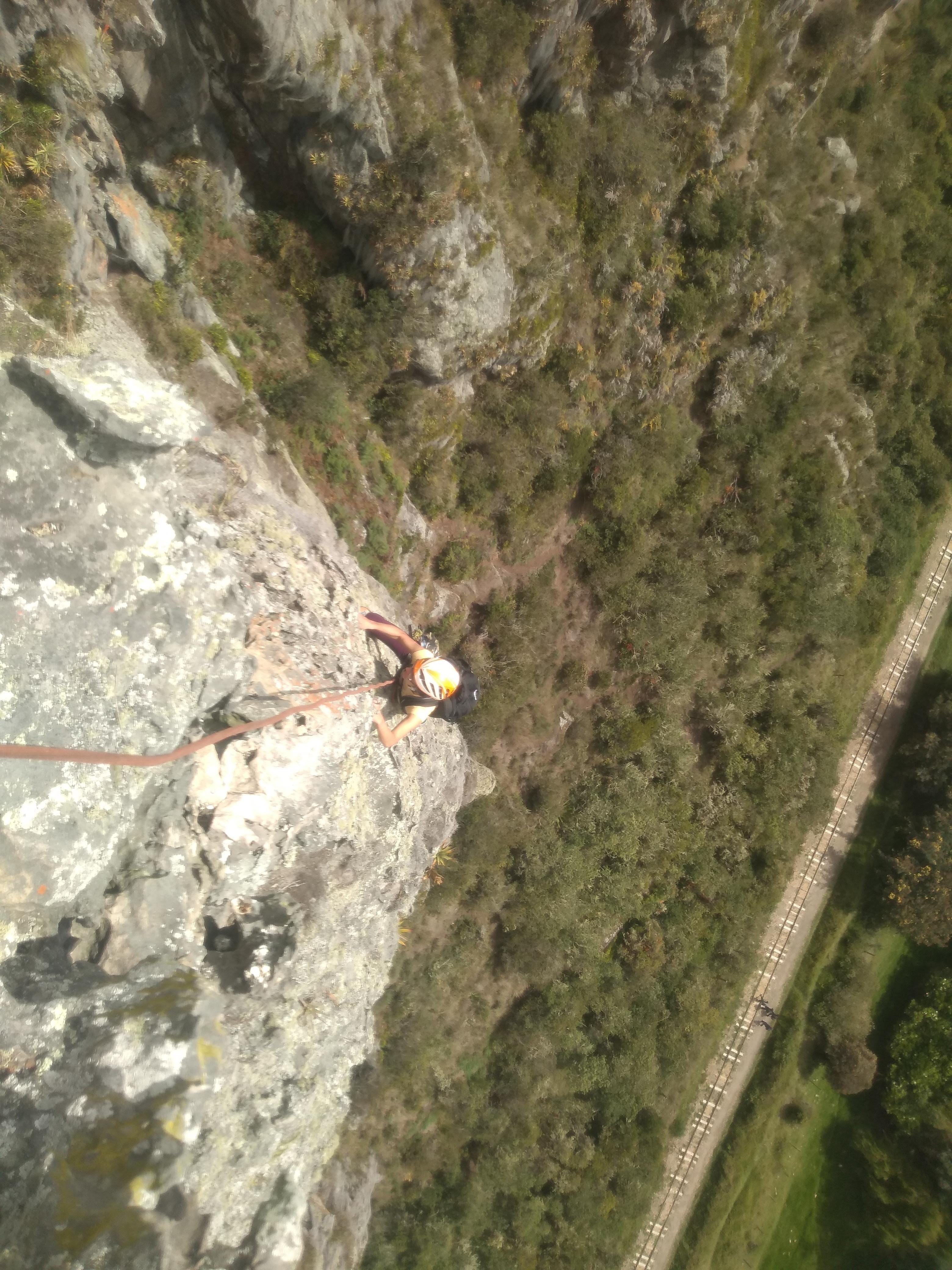 Guided rock climbing day in Suesca. 1day trip. Certified leader