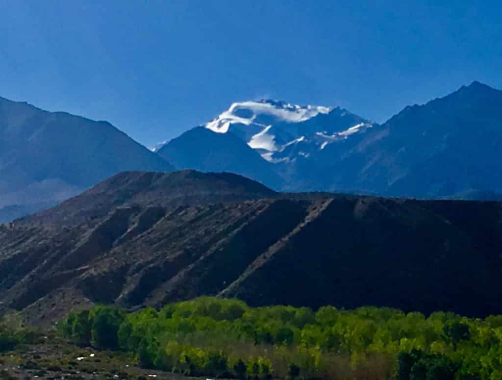 Cerro Mercedario from the East