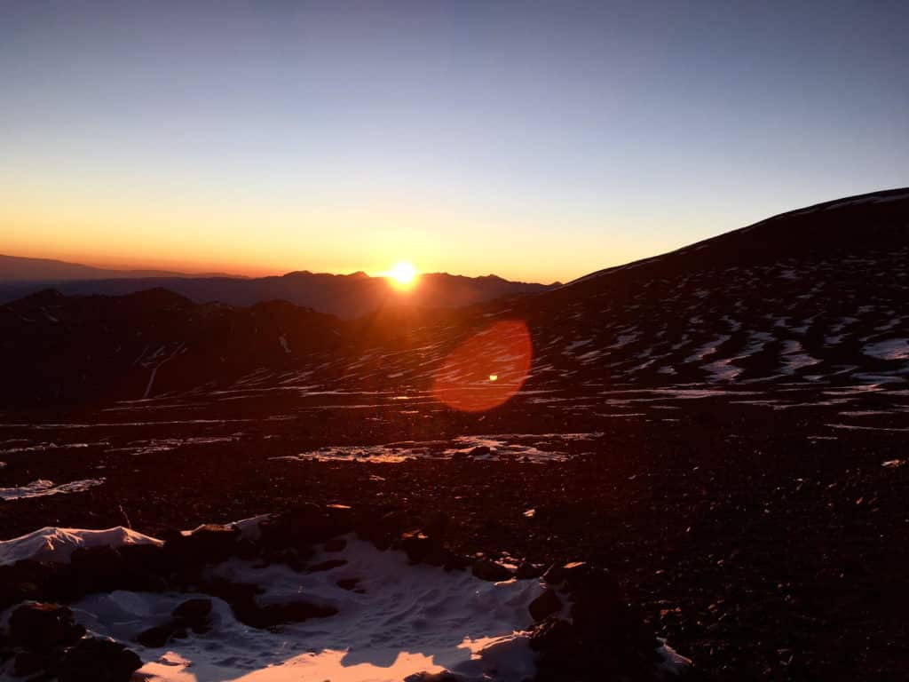 Morning view to the East