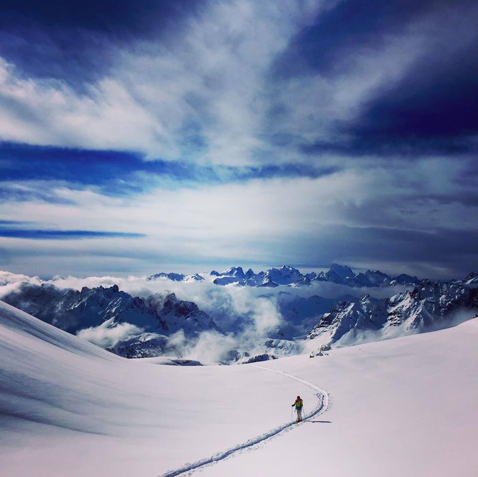 Mind-blowing view in Les Ecrins