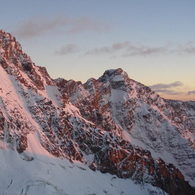 Cerro Plata guided expedition in Mendoza. 8-day trip. AAGM leader