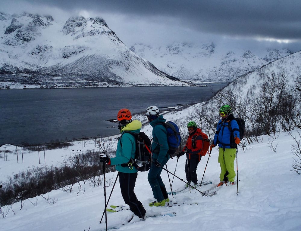 ski tour fjords