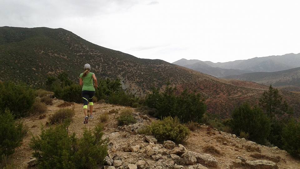 Trail-running in Morocco