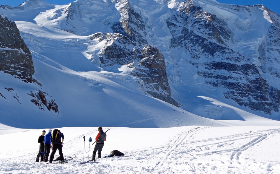 piz bernina ski tour