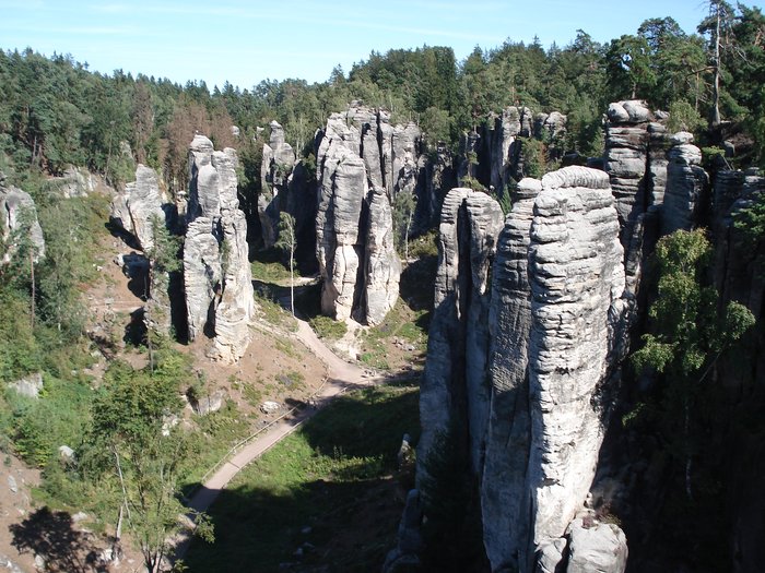 Prachov rocks, climbing in Bohemian Paradise. Rock Climbing trip ...