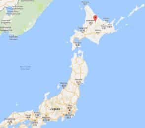 Teshiodake map