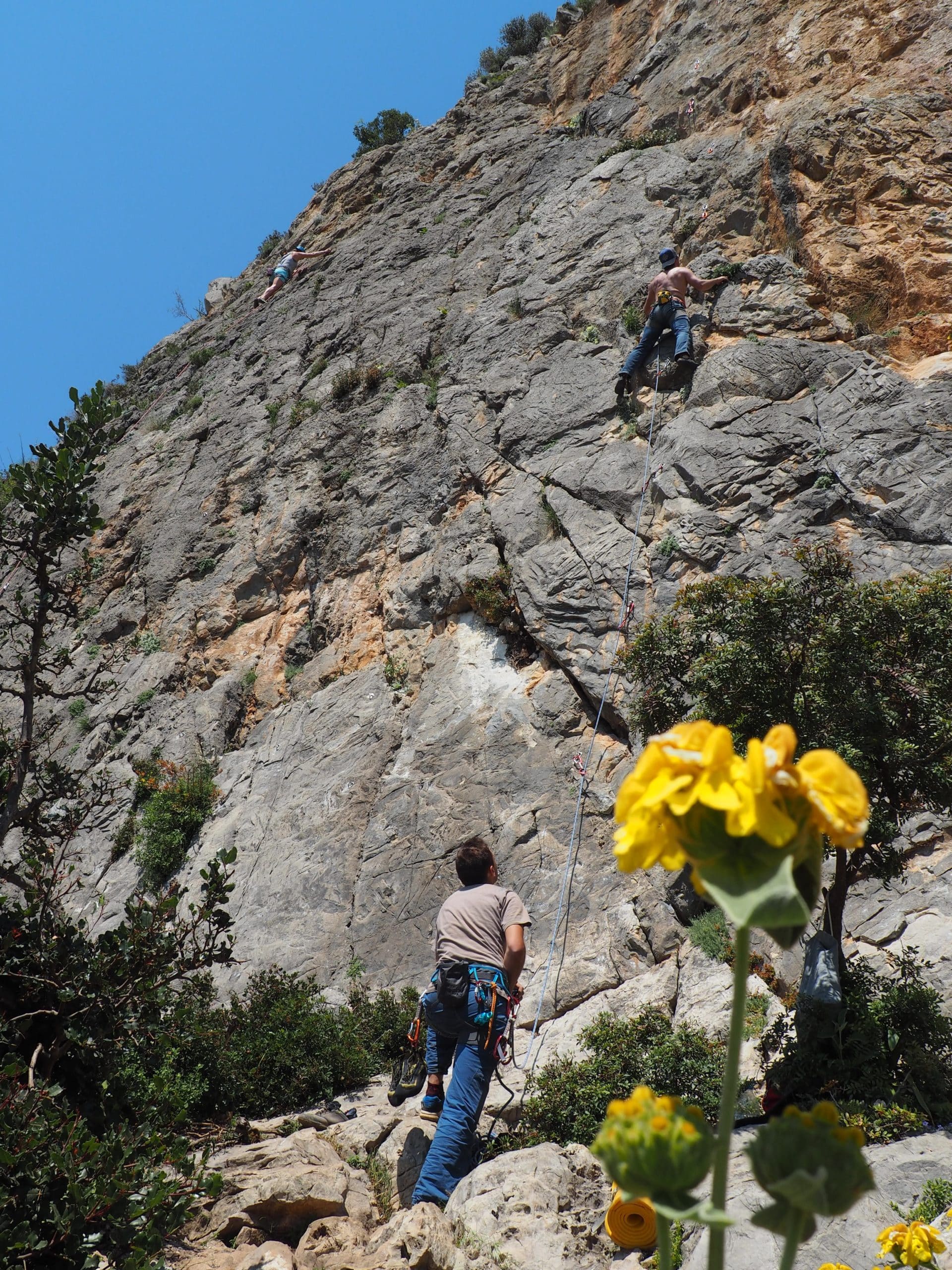 3day sport climbing trip in Leonidio, Greece. 3day trip. Certified guide