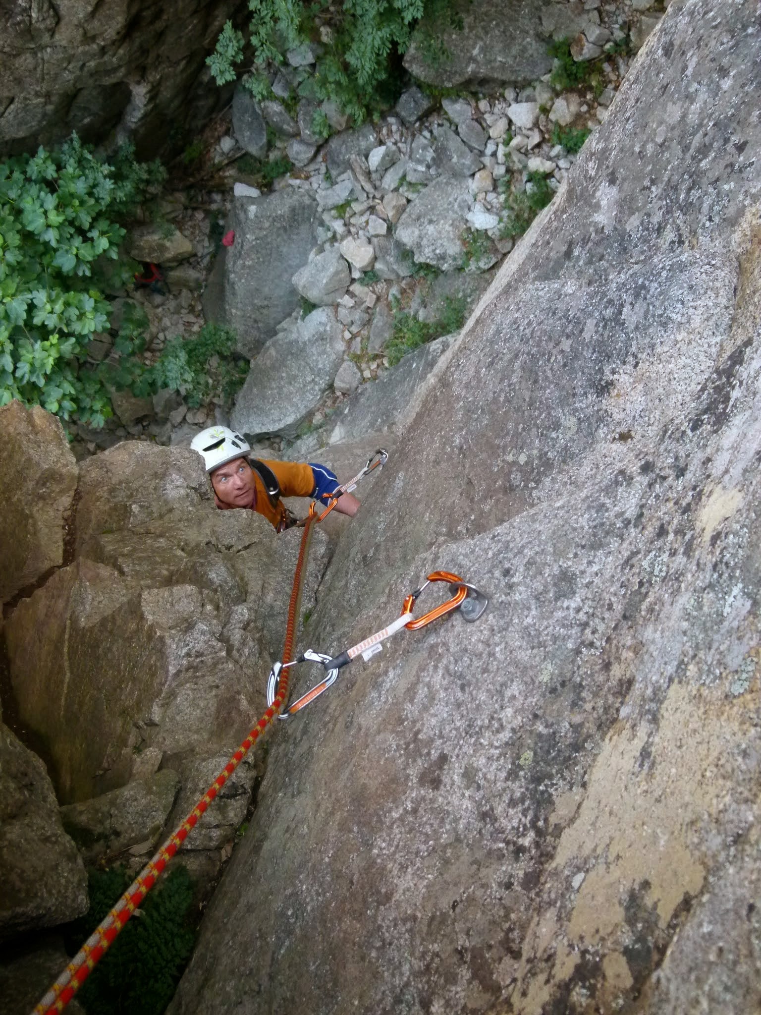 Corte (Corsica) guided rock climbing tours. Rock Climbing trip. IFMGA