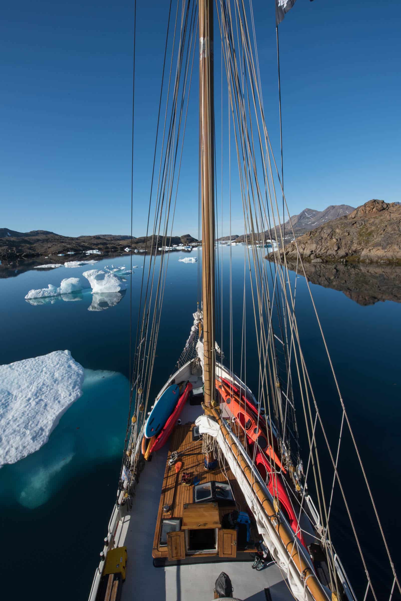 7day sail and hike tour in Greenland. 7day trip. IFMGA/UIAGM leader