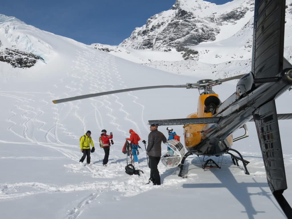 Heliskiing in Europe