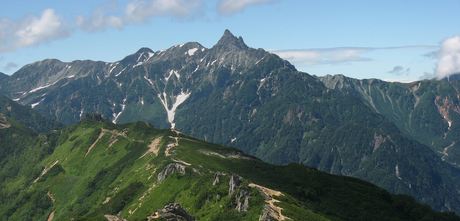North Japan Alps Panoramic Hiking Route 3 day Trip JMGA Leader