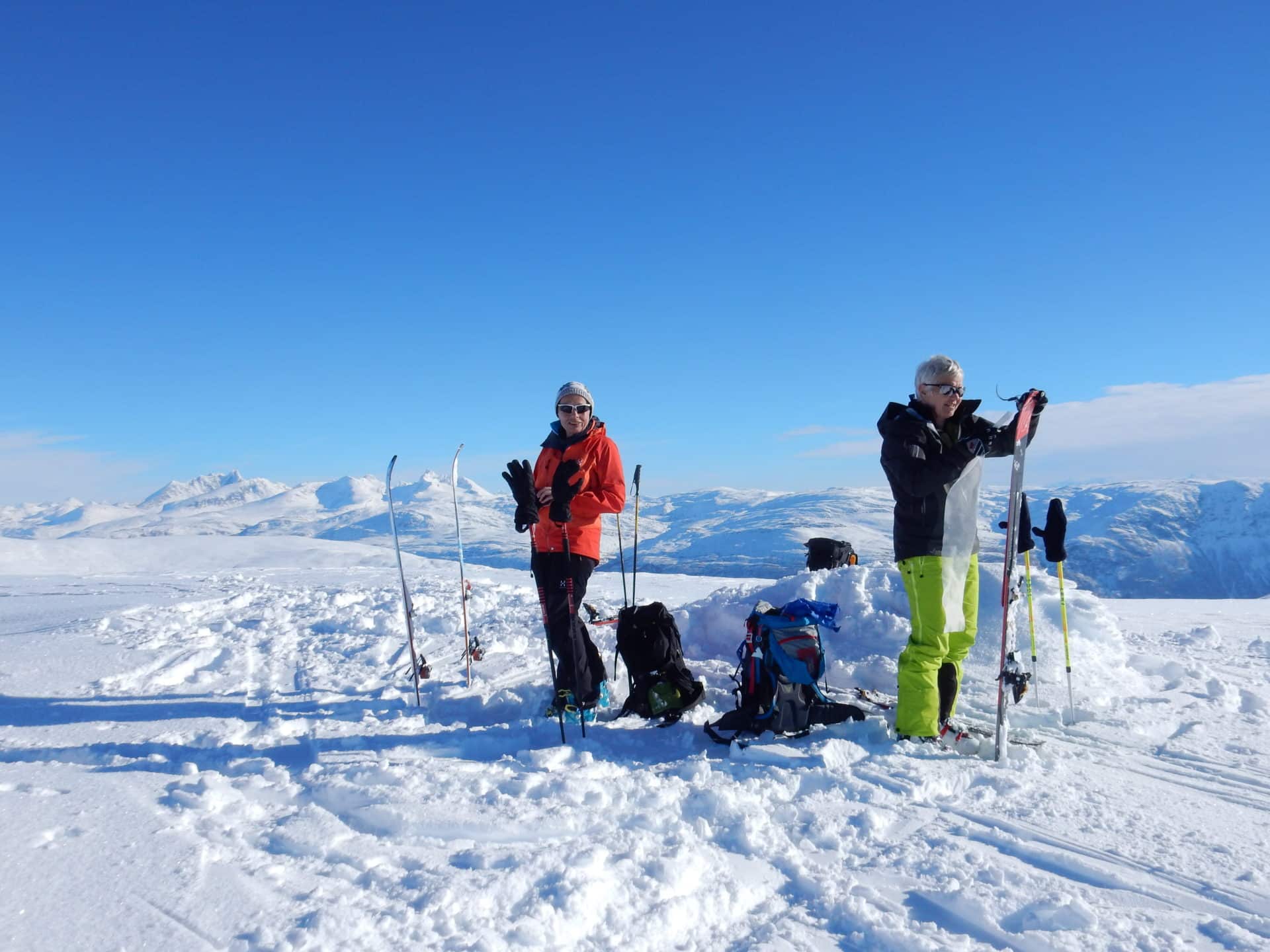 Ski touring week in Sogndal, Norway. 8-day trip. IFMGA/UIAGM leader