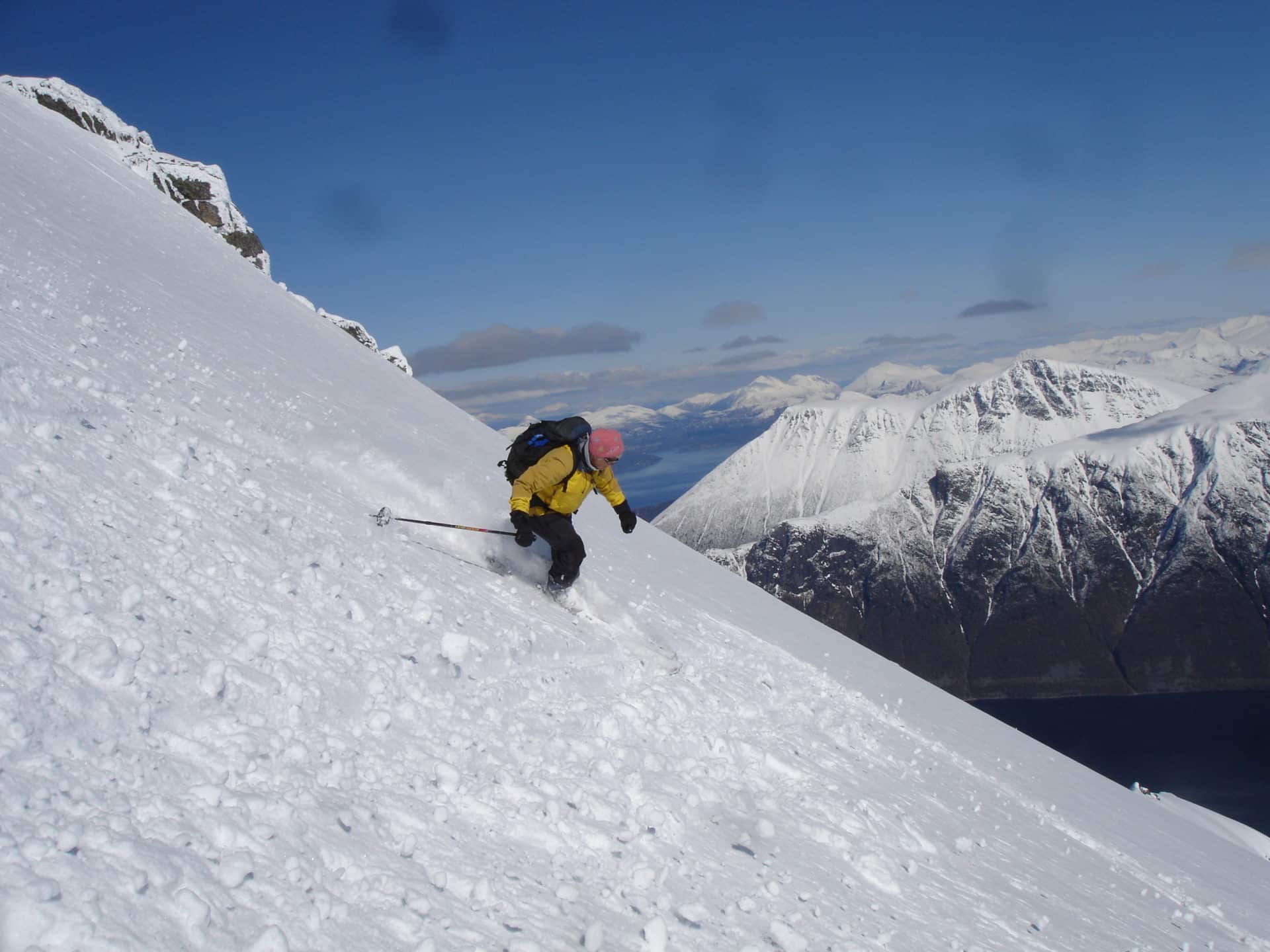 Ski touring week in the Sunnmore Alps, central Norway. 8day trip