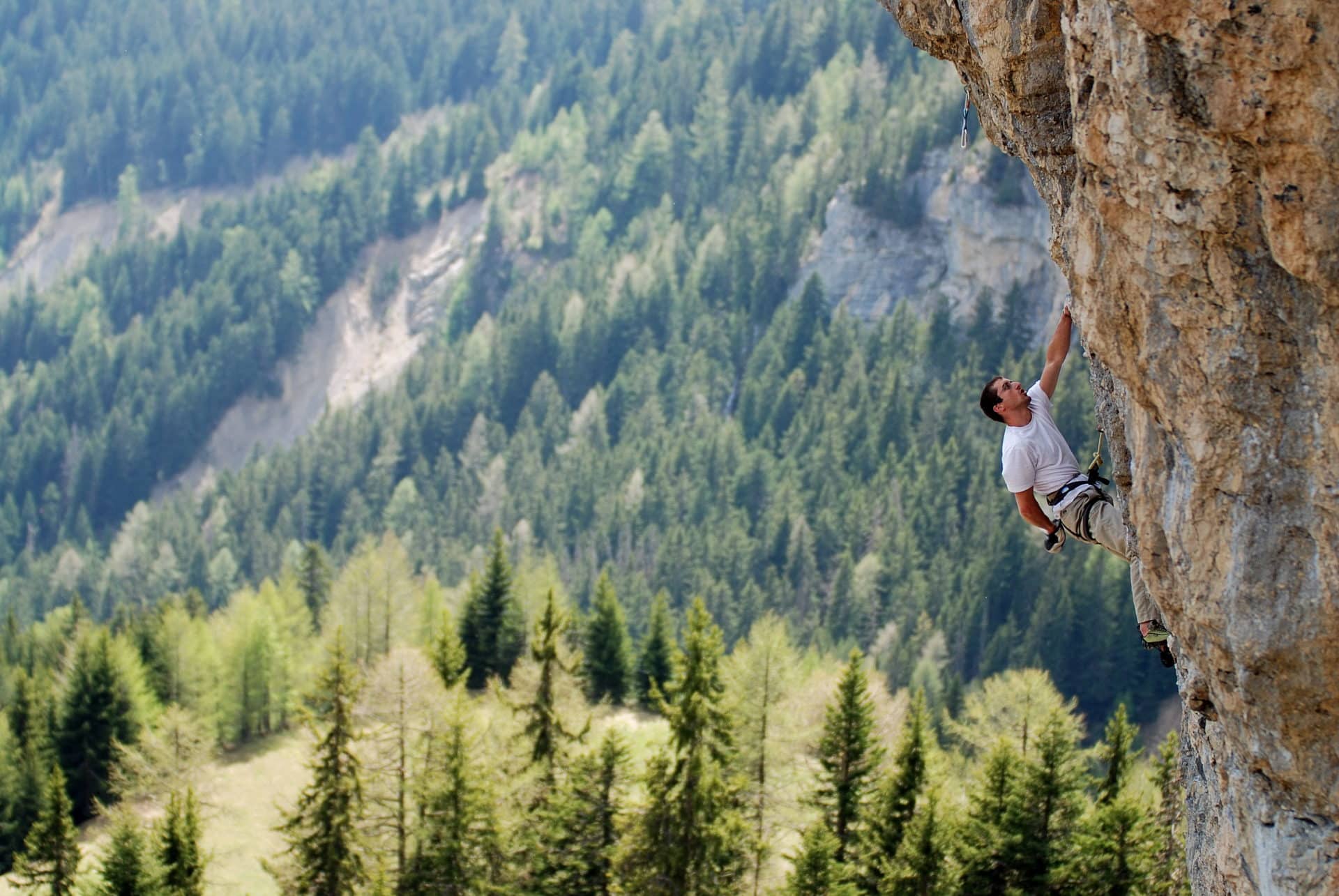 Rock climbing in Verbier with a guide. Rock Climbing trip. IFMGA leader