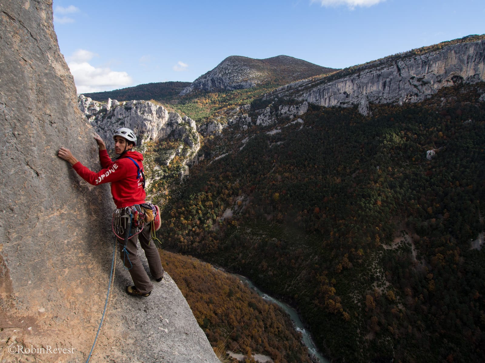 Les du Verdon beginners rock climbing tour. Rock Climbing trip