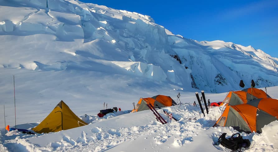 Mount Logan ski mountaineering expedition. 28-day trip. ACGM leader