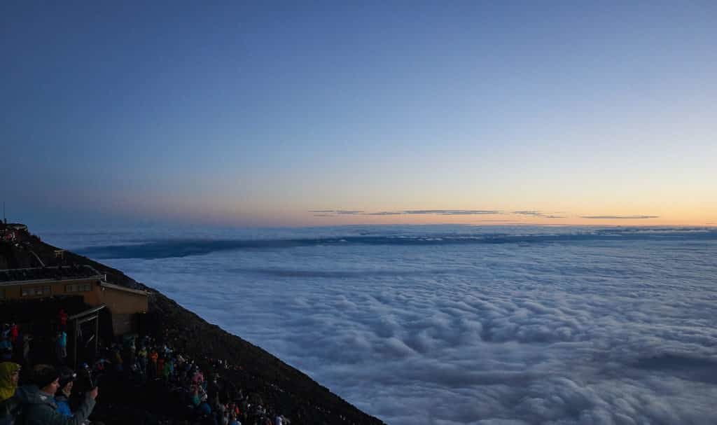 Sunrise at Mt Fuji