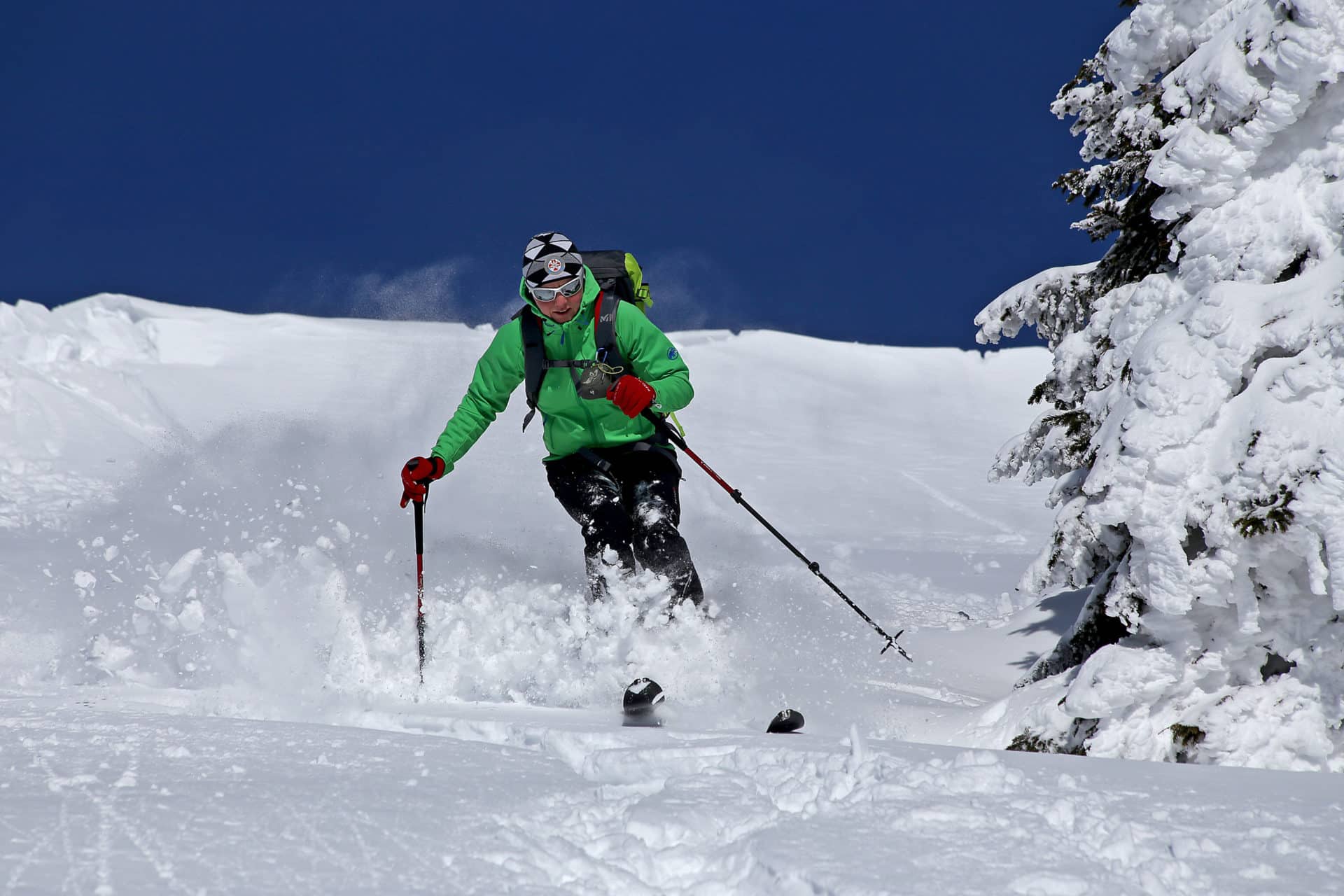 Moderate Ski Touring day trips in the Julian Alps. Ski Touring trip ...