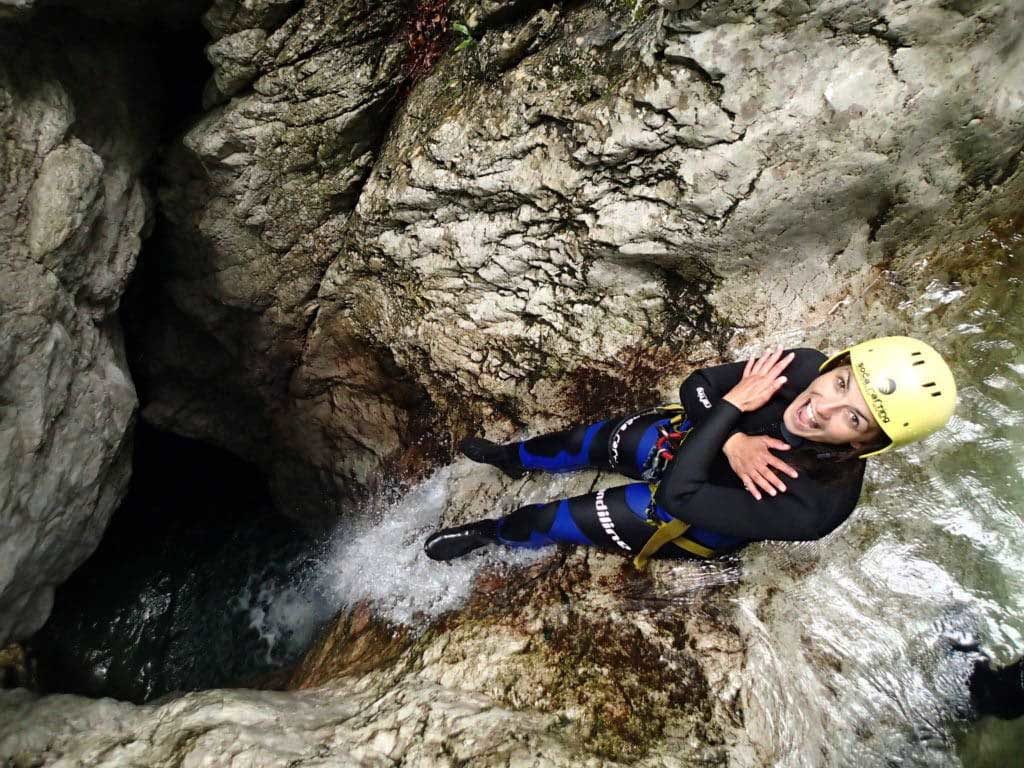 Canyoning in Slovenia