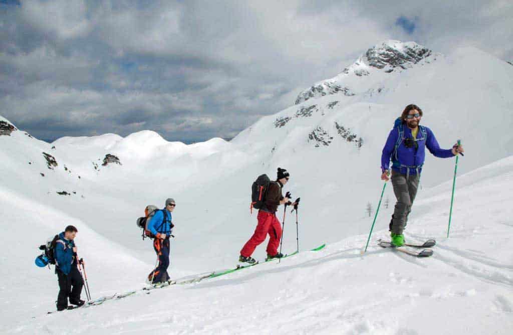 Ski touring in Slovenia
