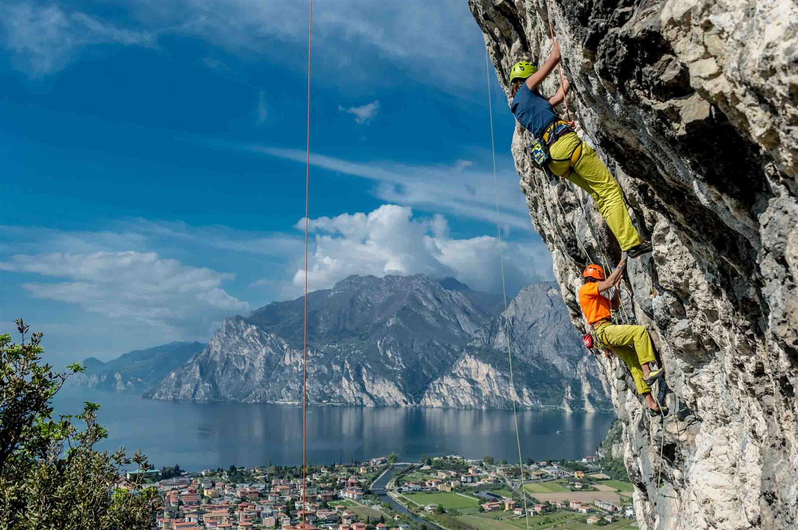 Introductory rock climbing half day near Arco, Italy. 1/2 ...