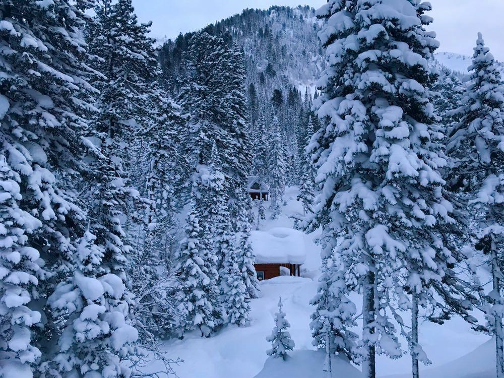 Baikal Lake ski touring