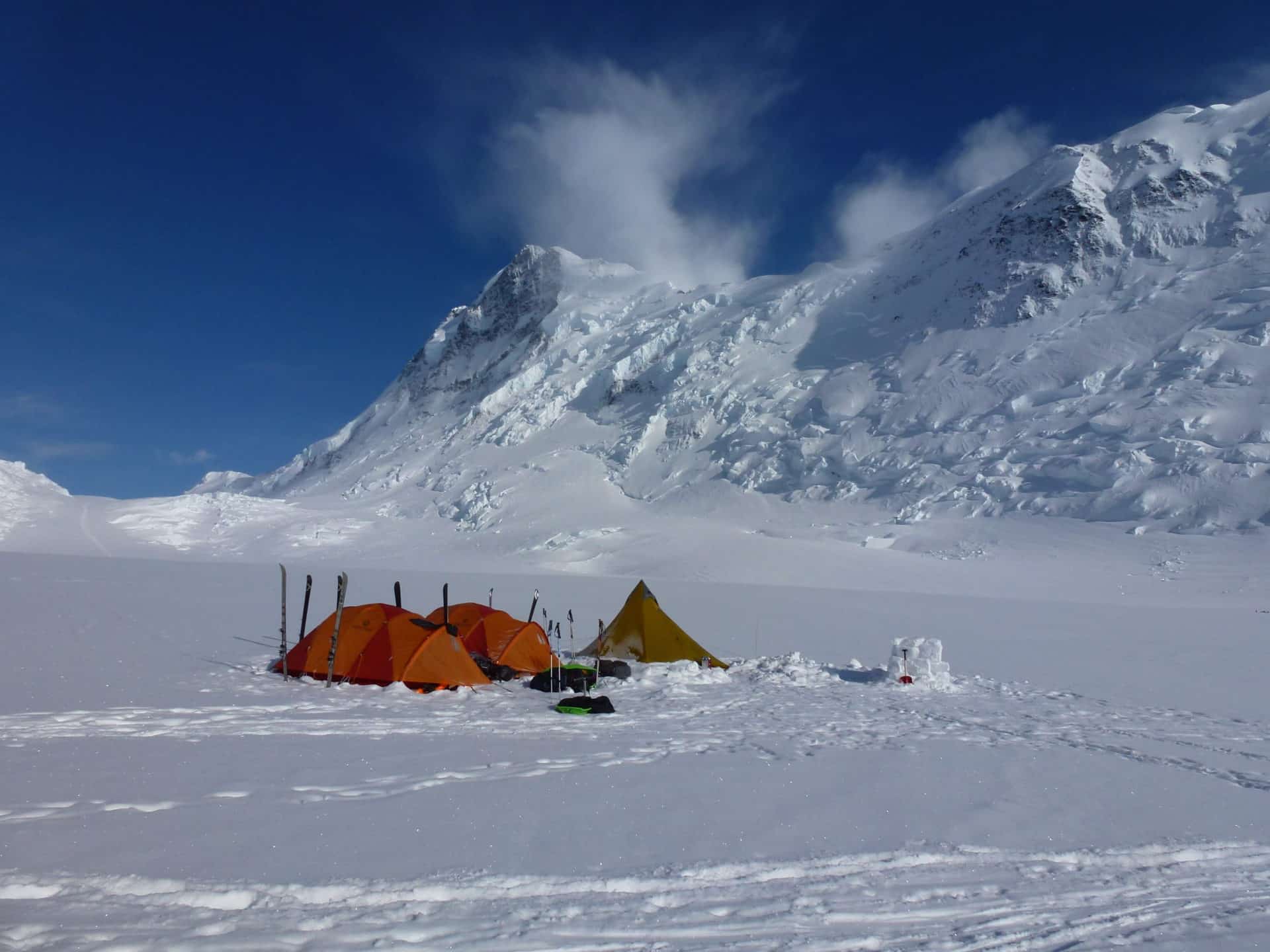 Mount Logan via King’s Trench route ski mountaineering tour (Canadian ...