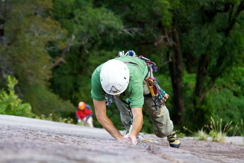 Types of climbing: big wall climbing
