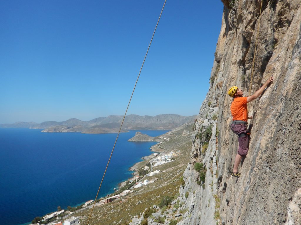 Private Rock Climbing Course Kalymnos Greece Rock Climbing Trip Certified Leader