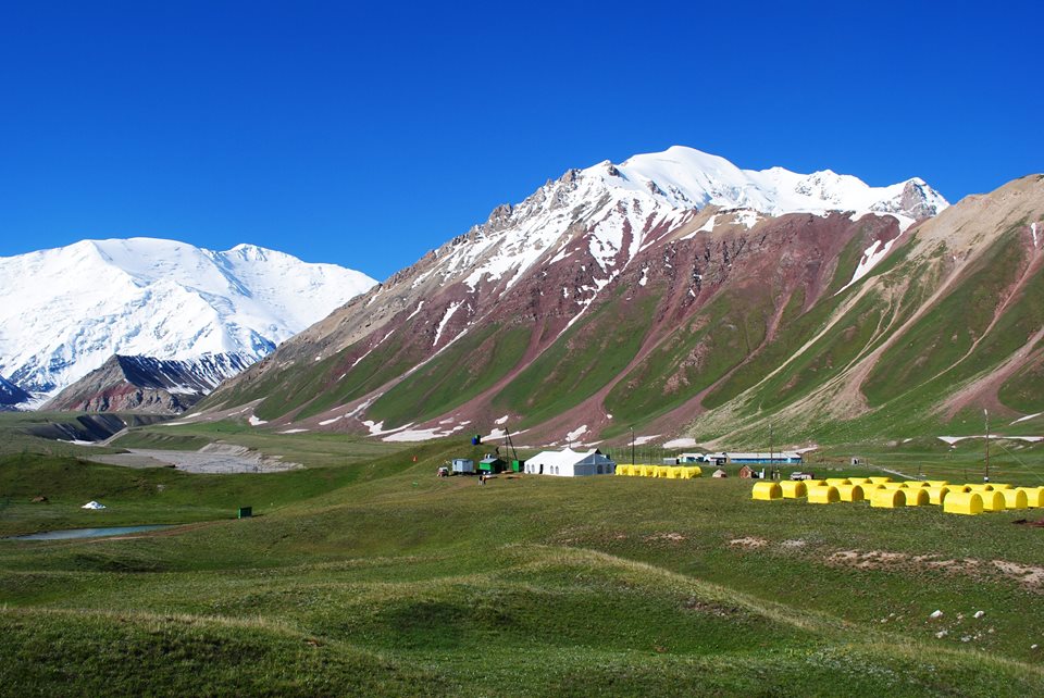Lenin Peak Base Camp