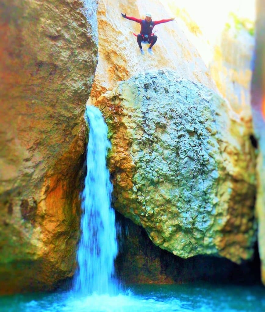 gorgas negras, canyoning in Sierra de Guara