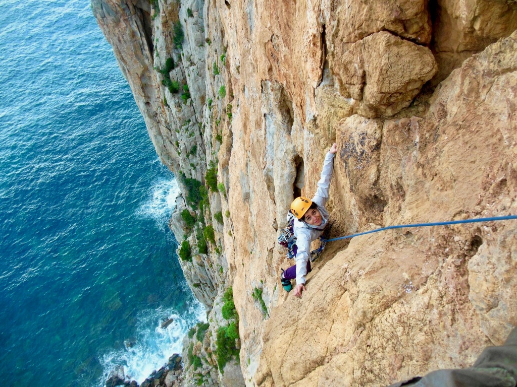 1Day MultiPitch Climbing the Masua Cliffs in Sardinia. 1day trip