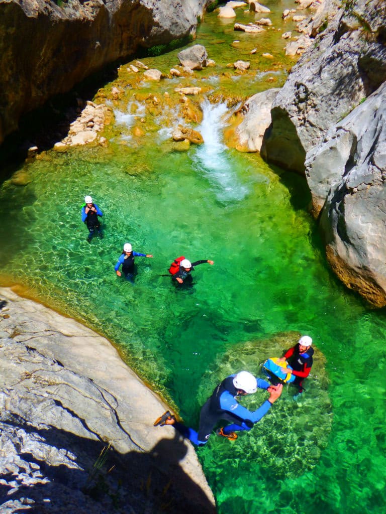 Canyoning Sierra de Guara