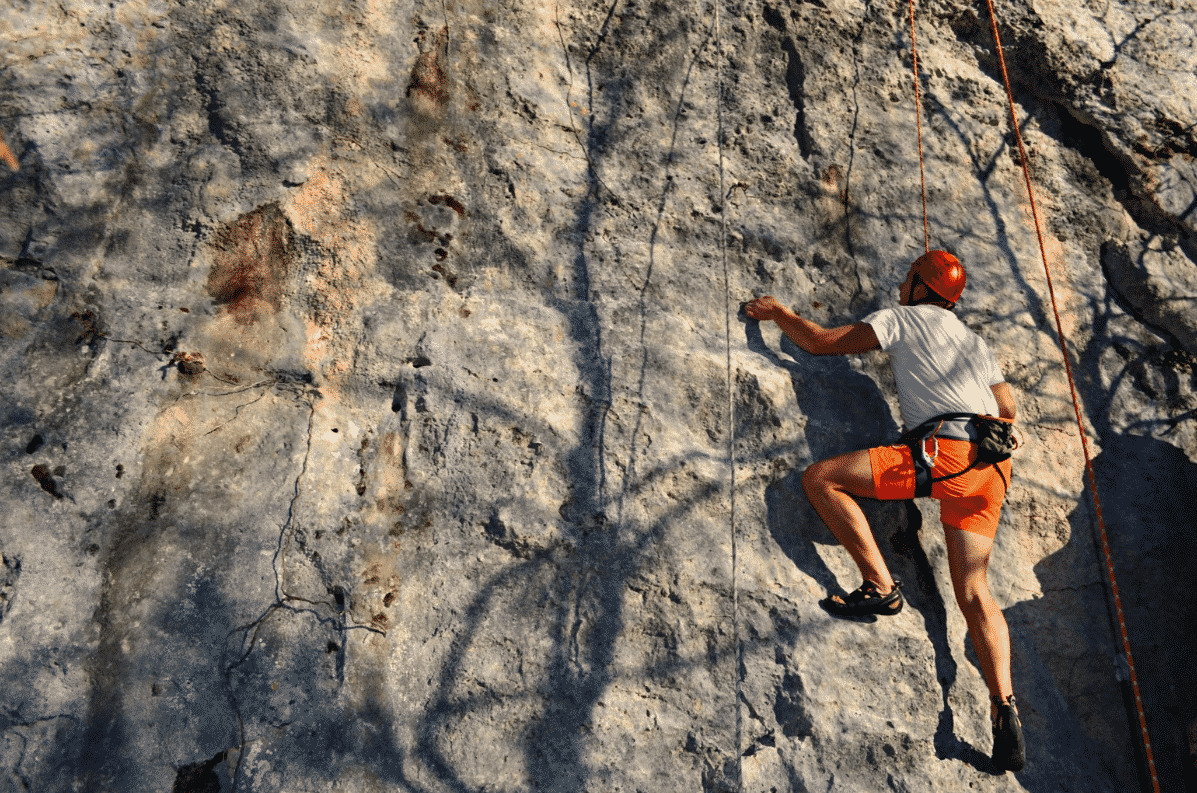Belgium Rock climbing instruction day tours. Rock Climbing trip