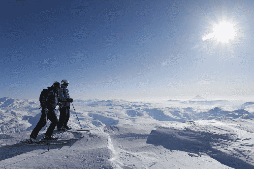 Heliskiing in Russia