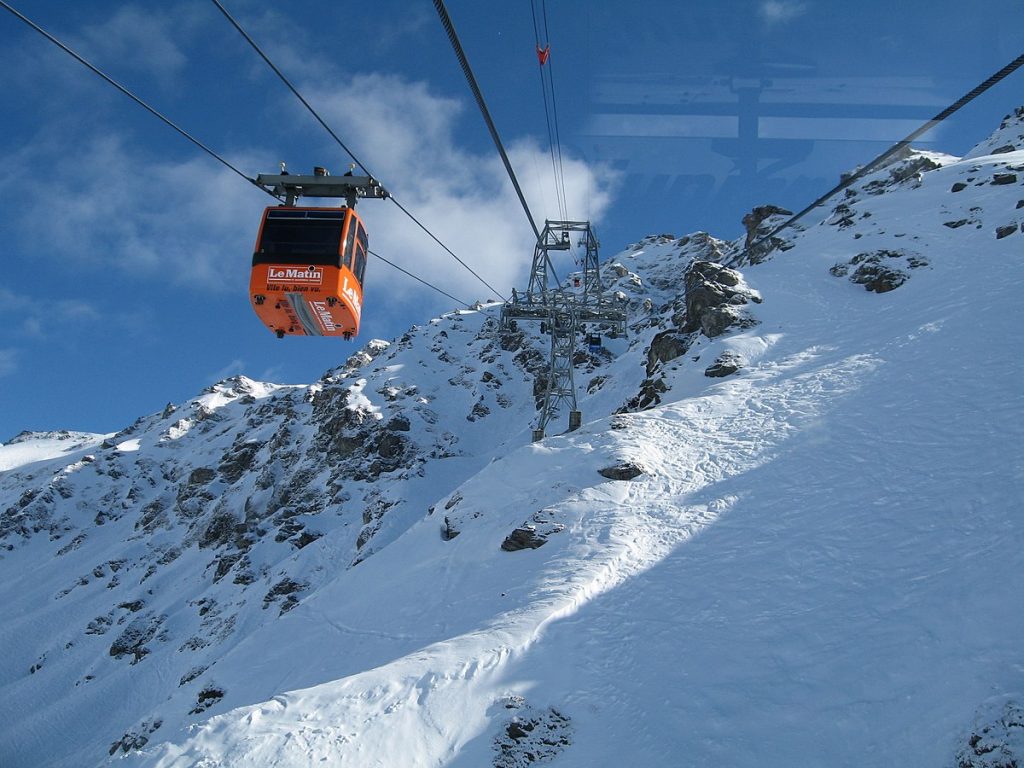 Freeride Skiing in Verbier