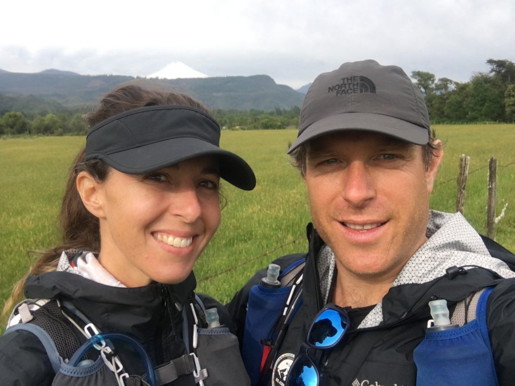 trail running Andes mountains