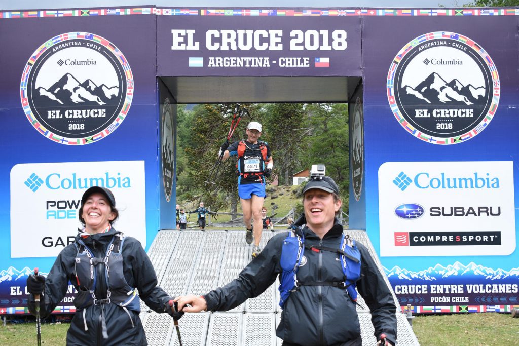 trail running Andes mountains