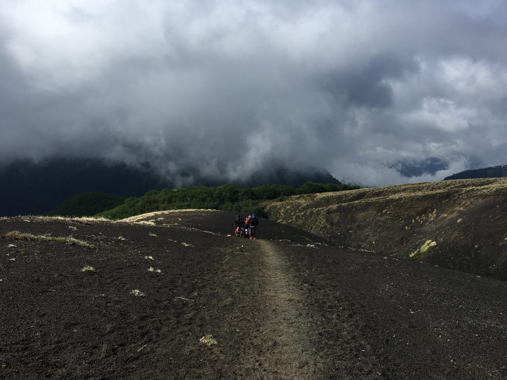 trail running Andes mountains