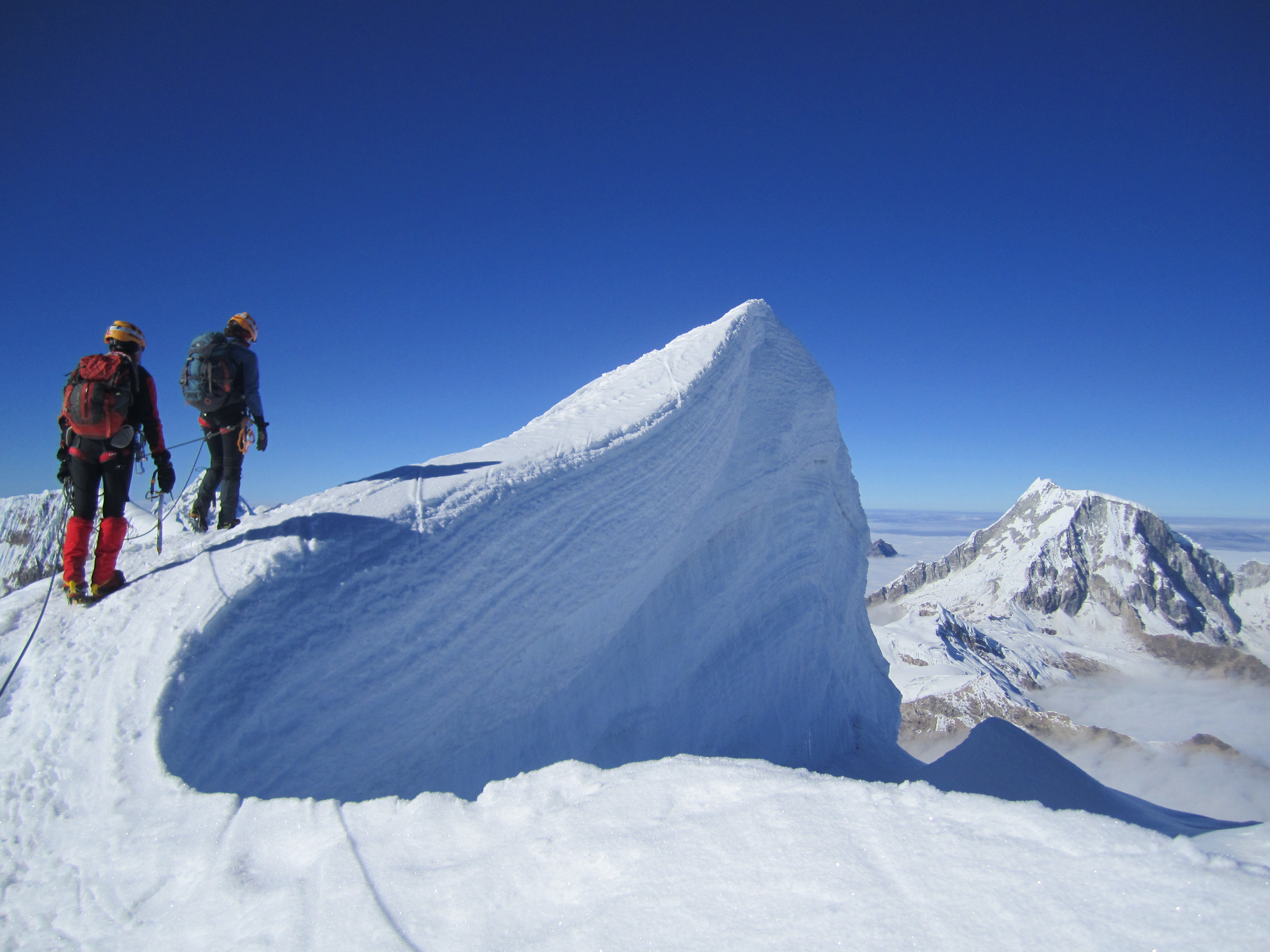 Climb Ishinca (5,535m) & Tocllaraju (6,035m) in the Cordillera Blanca