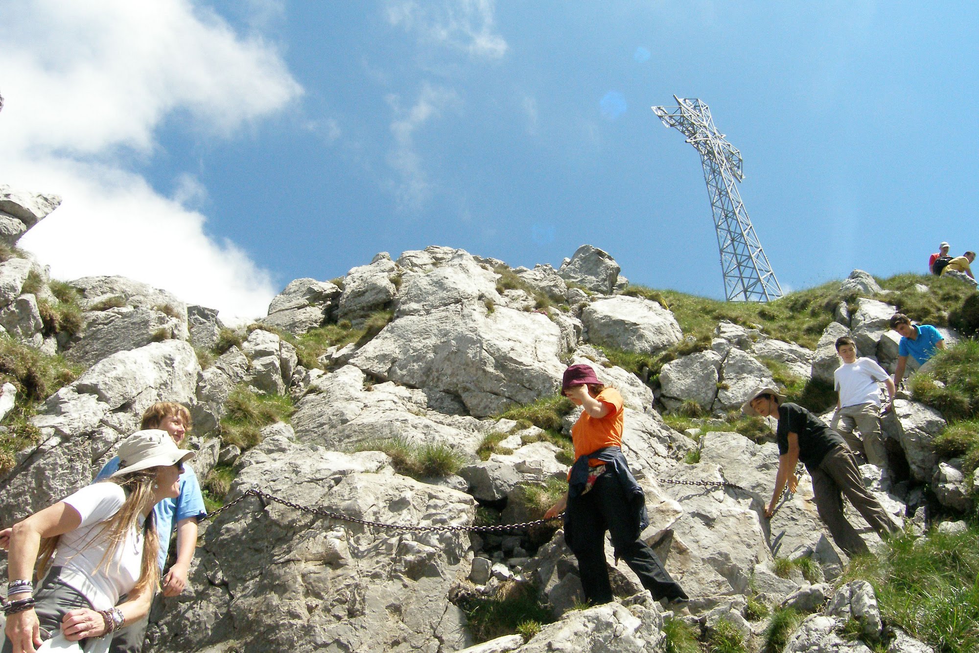 Hiking to the top of Giewont (1,894m) in the Tatra Mountains, from
