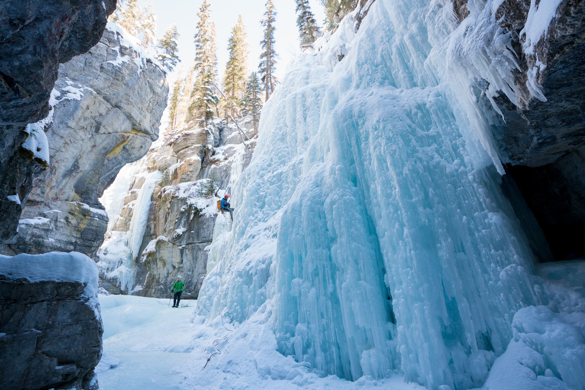 Ice Climbing Alberta. Trips, courses and tours